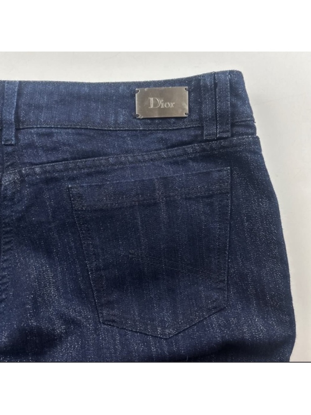 Vintage Dior Dark Denim Capris